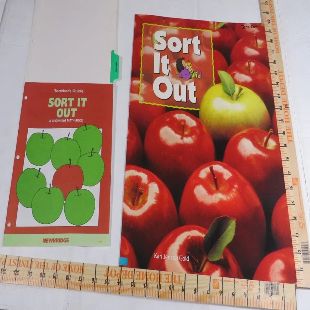 Sort It Out BIG BOOK (almost 2 feet tall) with teacher pages CLASSROOM SIZE